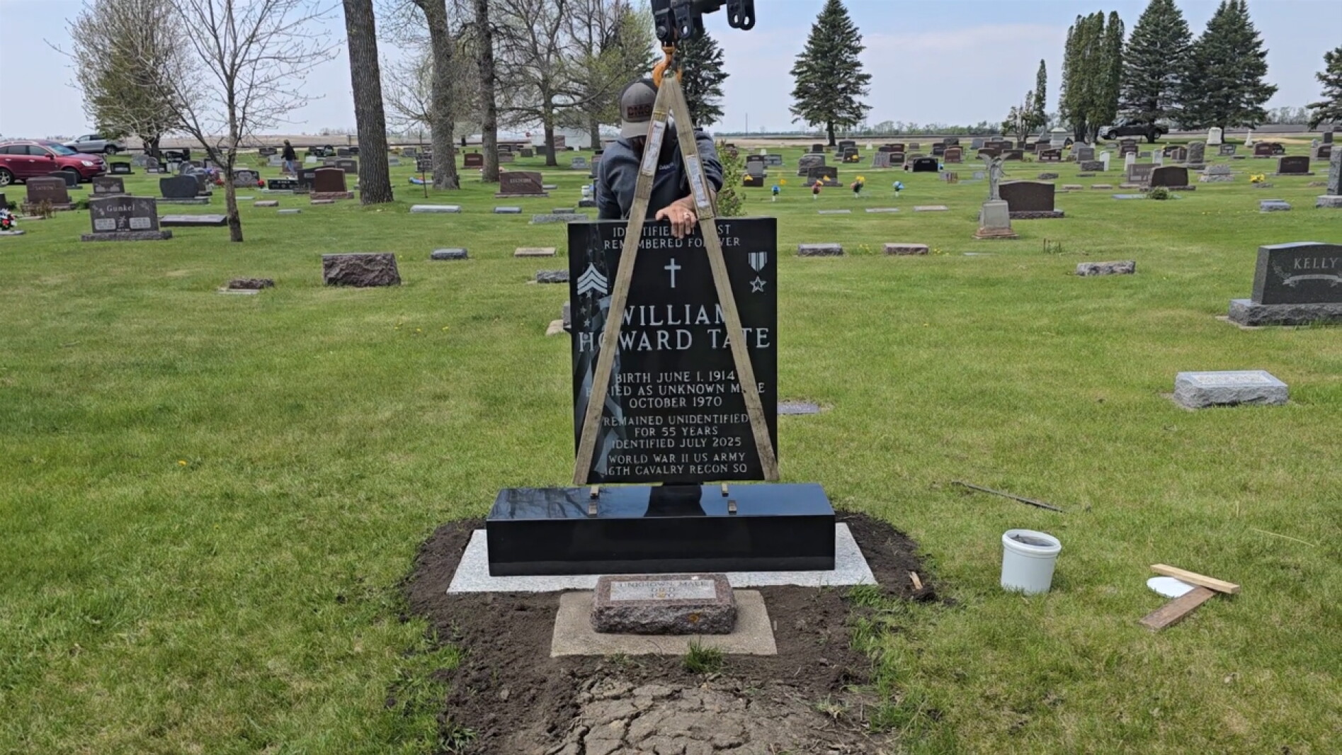 WWII soldier buried in Page, North Dakota, as