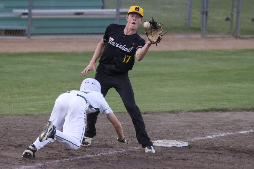 Marshall loses to Roseau in lopsided Class AA state quarterfinal game