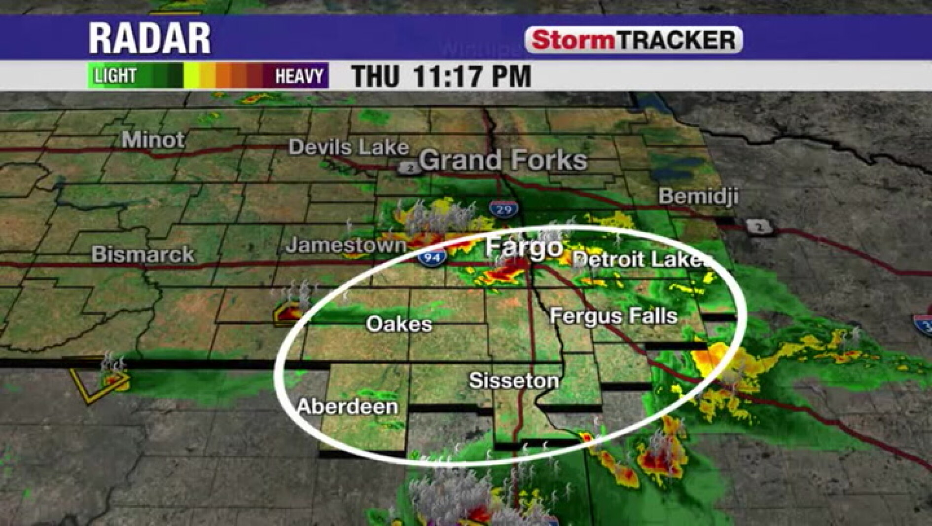 Tracking storms tonight - InForum | Fargo, Moorhead and West Fargo news ...