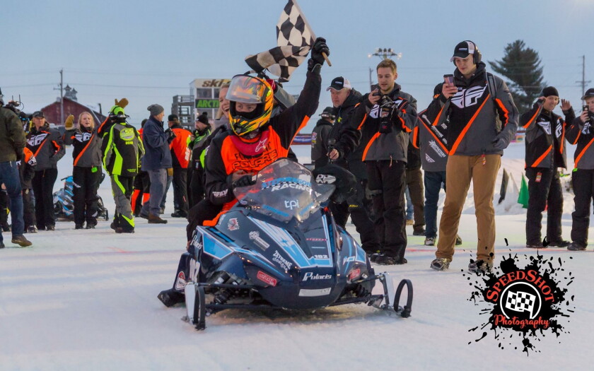 Pro snowmobiler racer remains on NDSU academic track despite obstacles ...