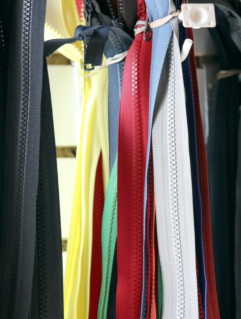 Zippers.