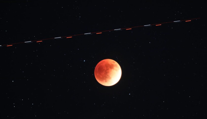 Totality with plane