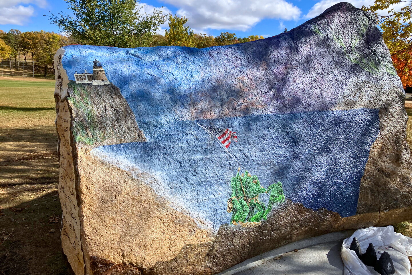 Veterans Rocks Photos: Veterans Rock nears completion at Wilson Park in St. Cloud ...