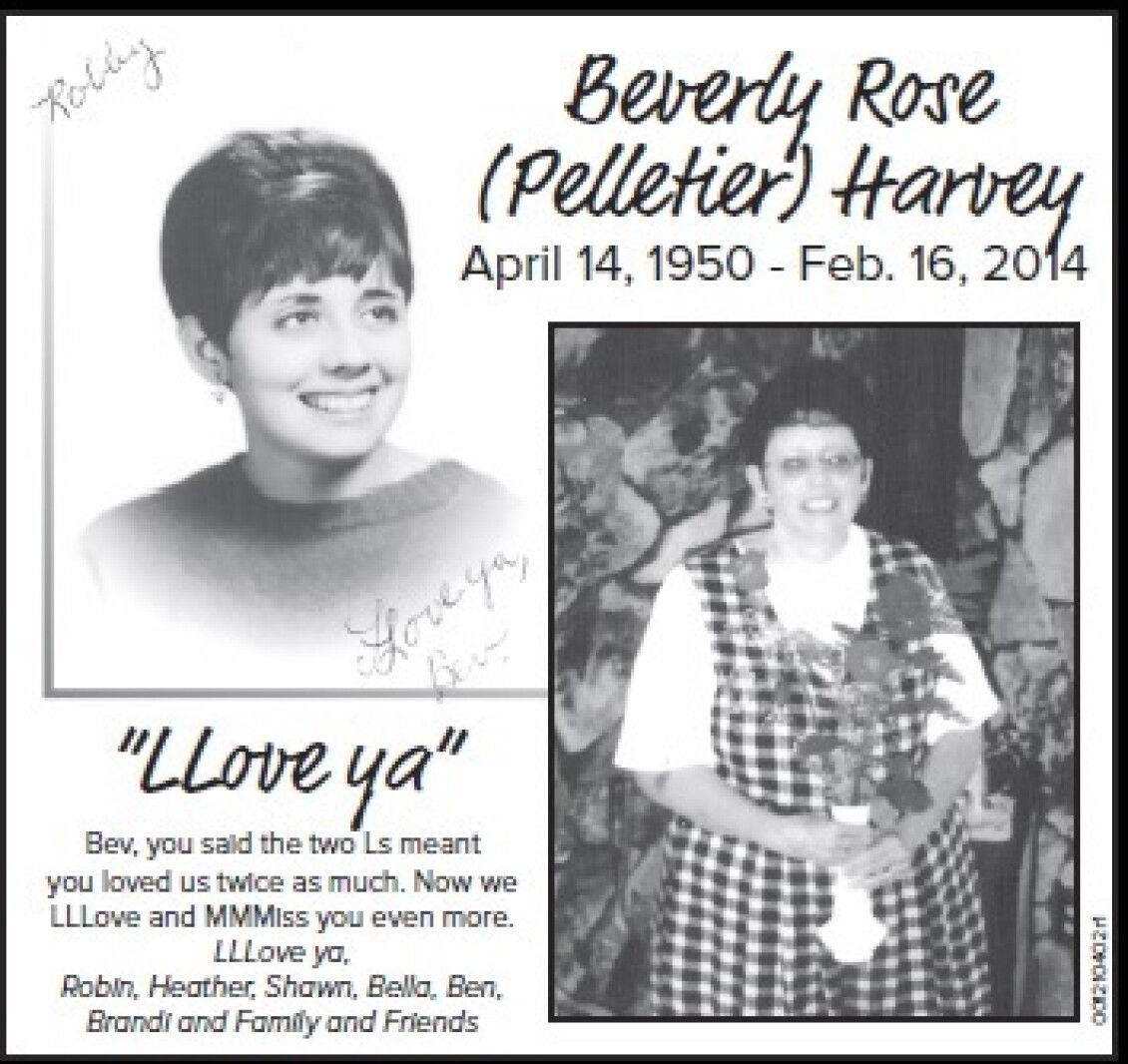 Remembering Beverly Rose Pelletier Harvey Duluth News Tribune remembering-beverly-rose-pelletier-harvey-duluth-news-tribune