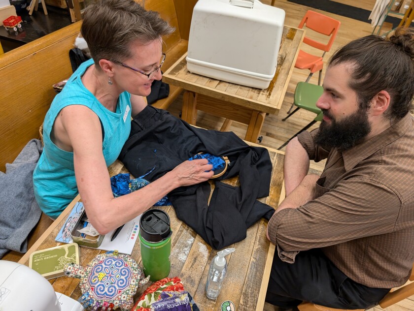 Fix-it Clinic pants repair