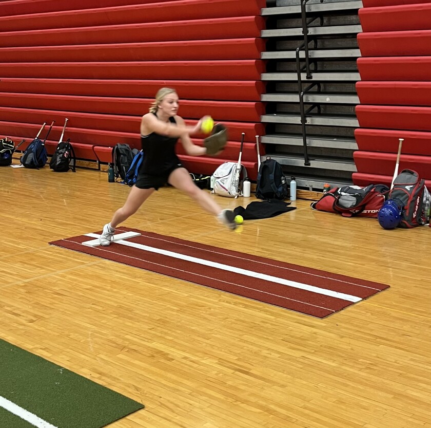 Pequot Lakes Softball Kaitlyn Geschwill