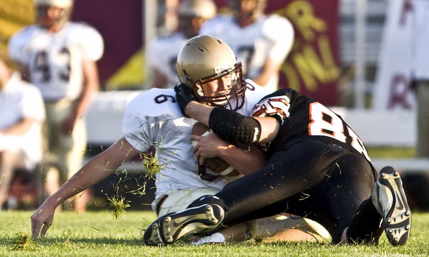 High school football Moorhead's defense stympies Fergus Falls