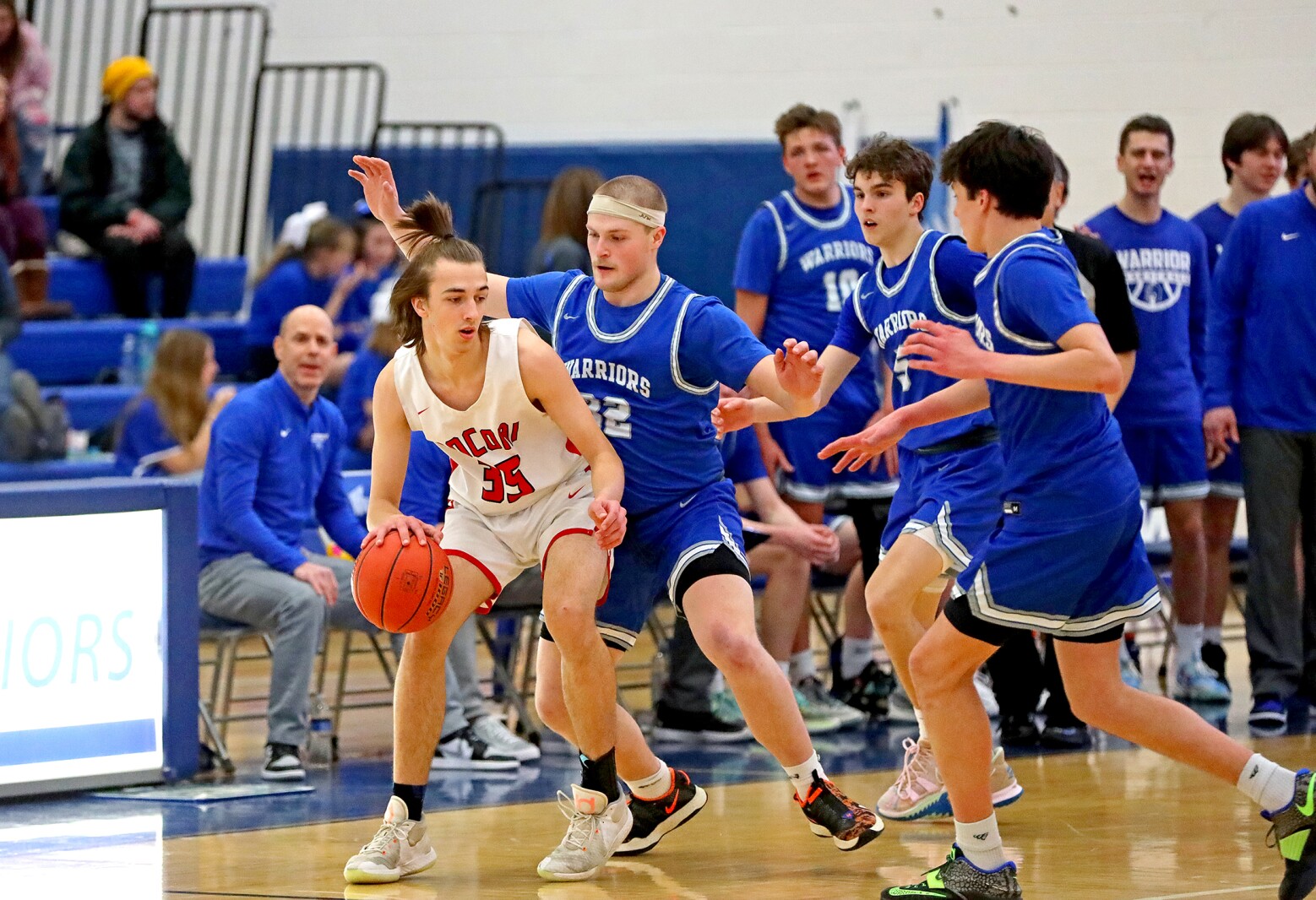 Brainerd Boys Basketball takes on Rocori