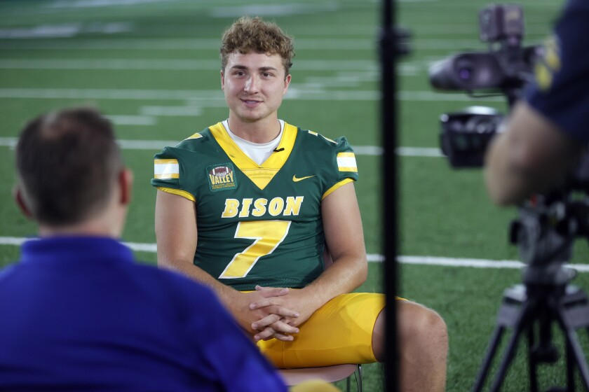 NDSU's Cam Miller deals with expectations and experience as he enters his fourth year as the starter - InForum | Fargo, Moorhead and West Fargo news, weather and sports