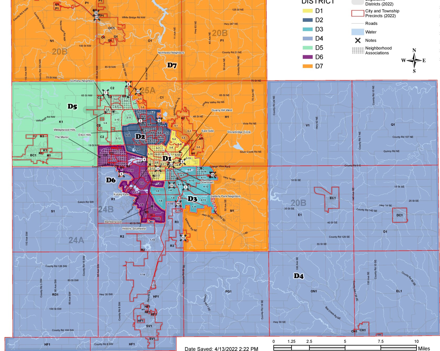 Olmsted County commissioners prepare to adopt new district map - Post ...