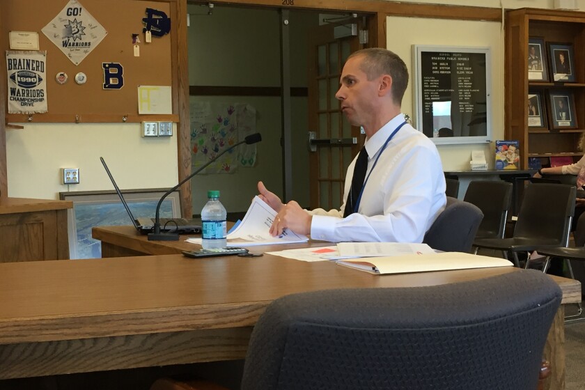 ISD 181 School Board First look at next year's budget Brainerd