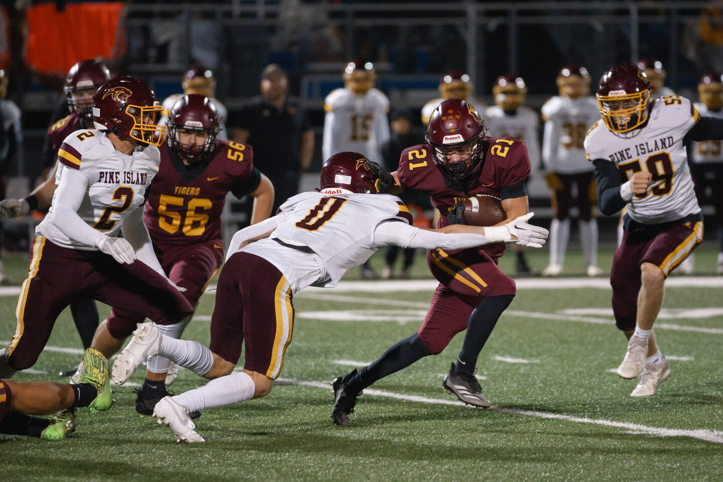Photos: Stewartville, Pine Island football Section 1, Class 3A ...