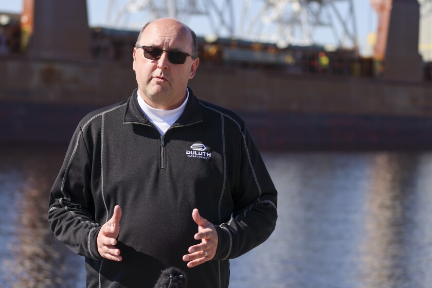 First foreign container shipment set to leave Port of Duluth