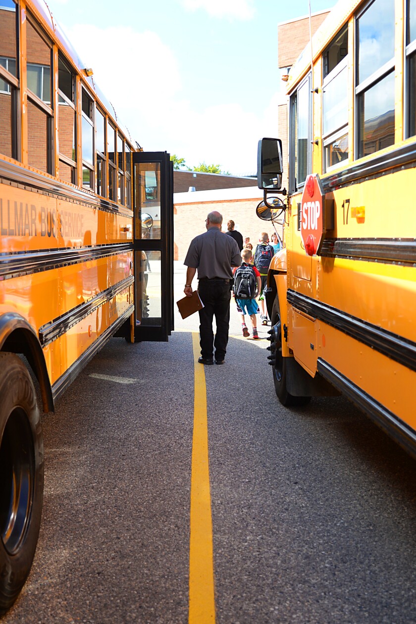 WCT STOCK School buses