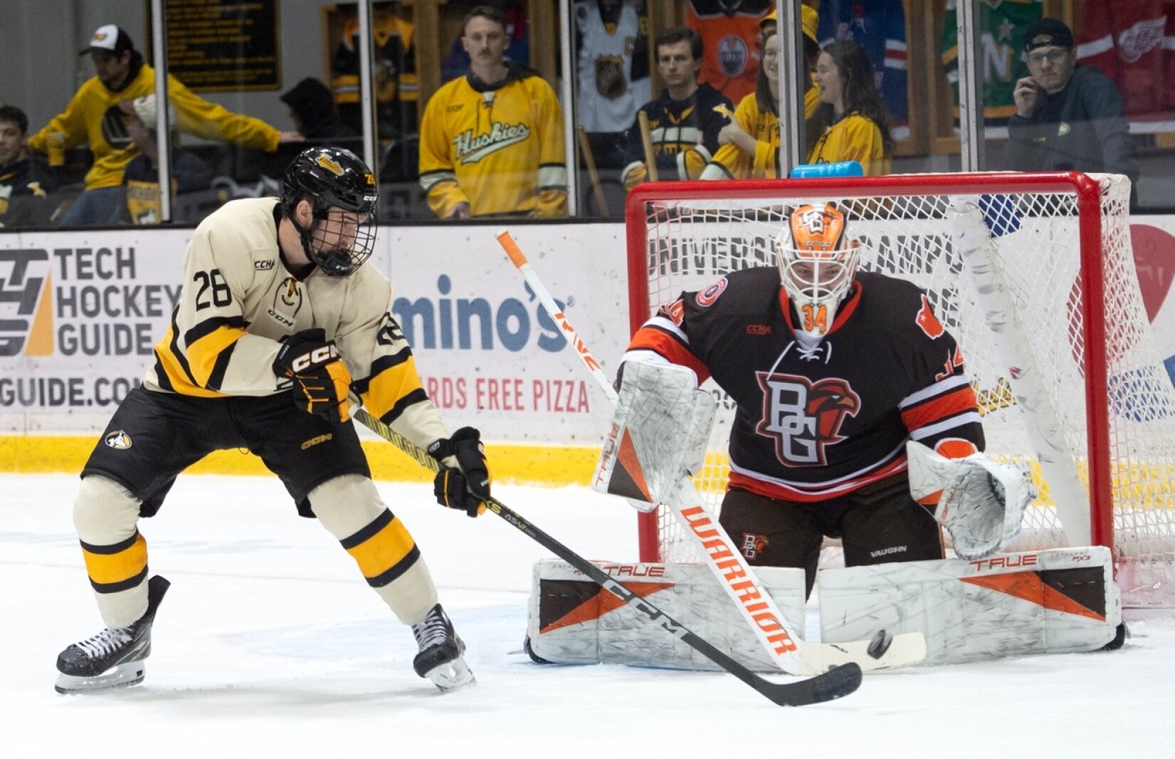 Bowling Green's Cole Moore headlines CCHA monthly awards with rookie