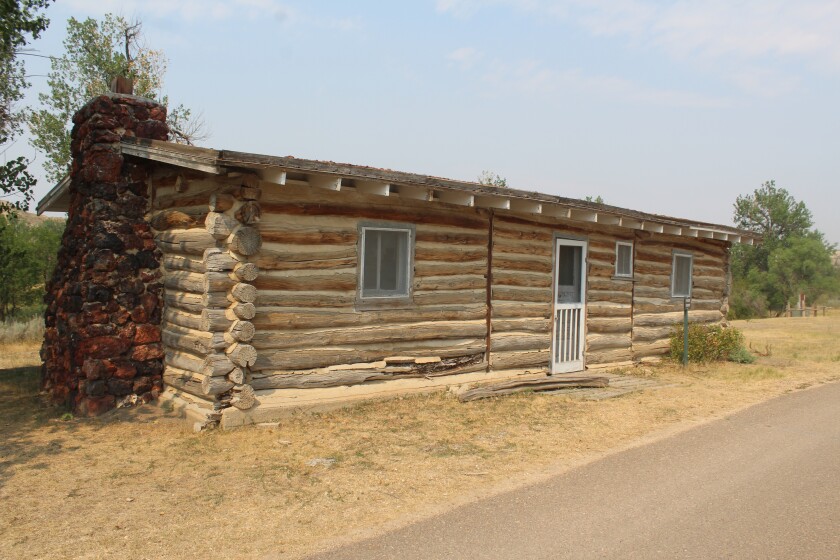 The ranch house is one of the structures being looked at for rehabilitation at Peaceful Valley Ranch in Theodore Roosevelt National Park. (Iain Woessner/The Dickinson Press)