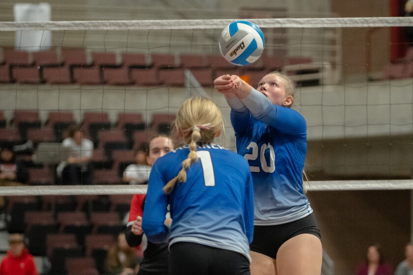 Mabel-Canton vs. Bethlehem Academy Volleyball Section 1A Champio