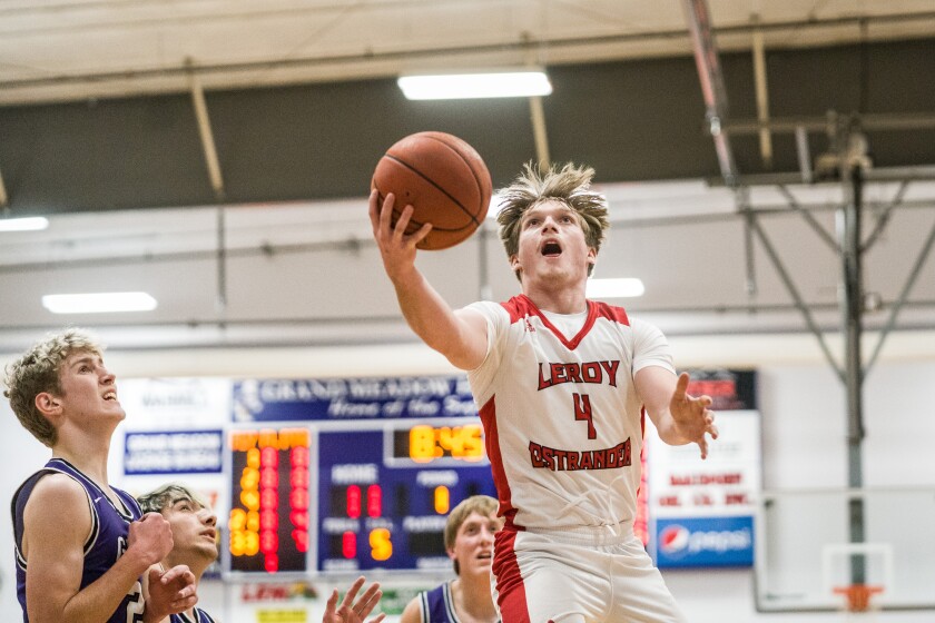 Grand Meadow, LeRoy-Ostrander boys basketball