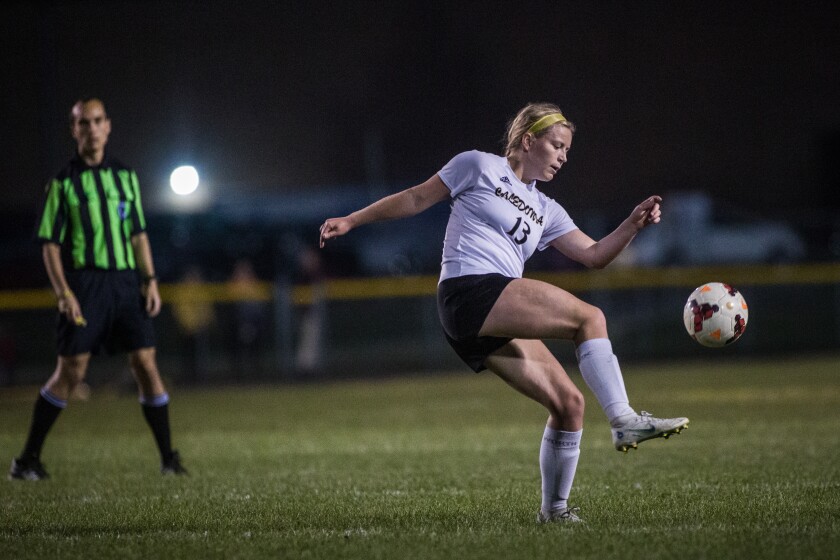 Stewartville, Caledonia girls soccer