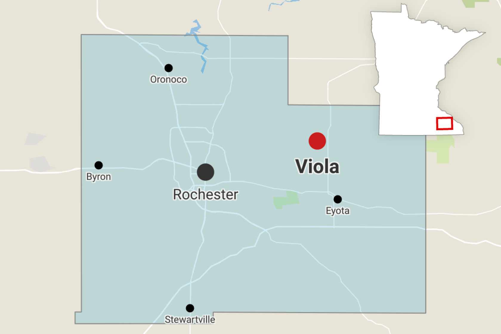 Viola Mn Rochester man injured after hitting deer near Viola Township - Post ...