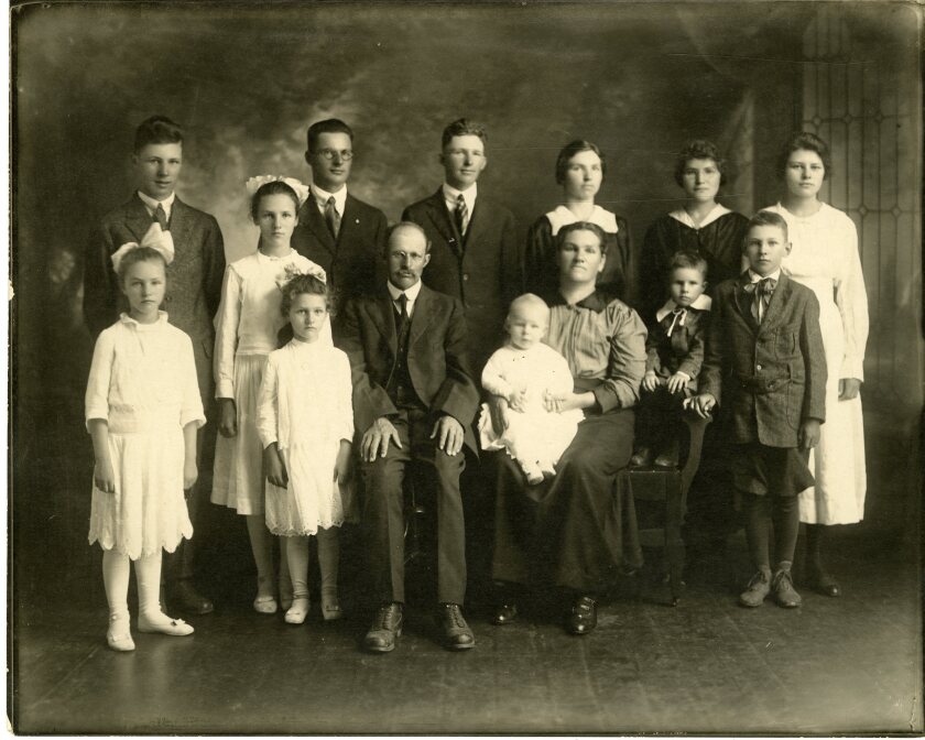 Henry a Jennie (Damhof) Rodinová fotografie Roelofs