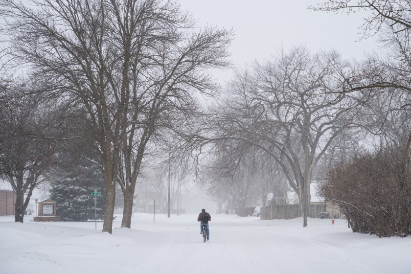 Snow in Rochester
