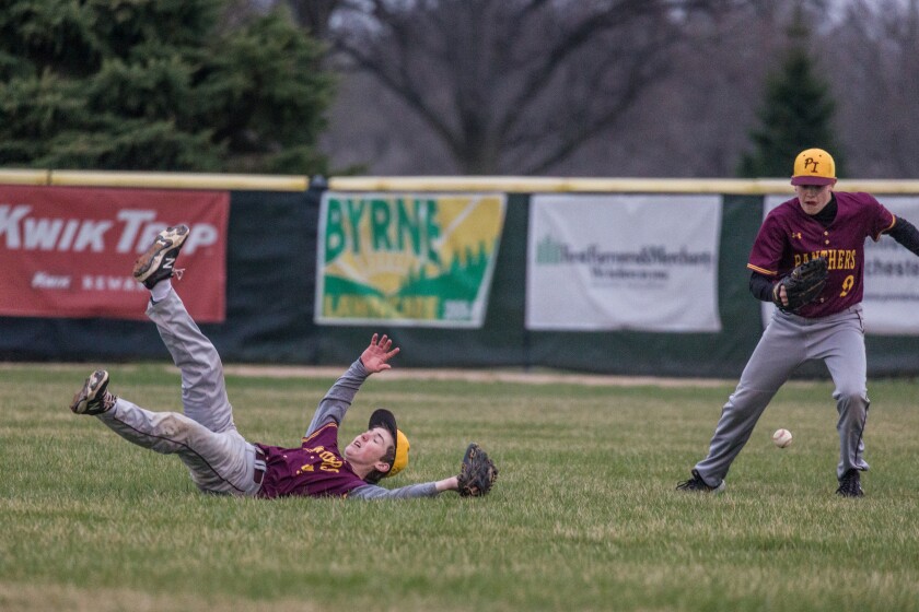 Stewartville, Pine Island boys baseball