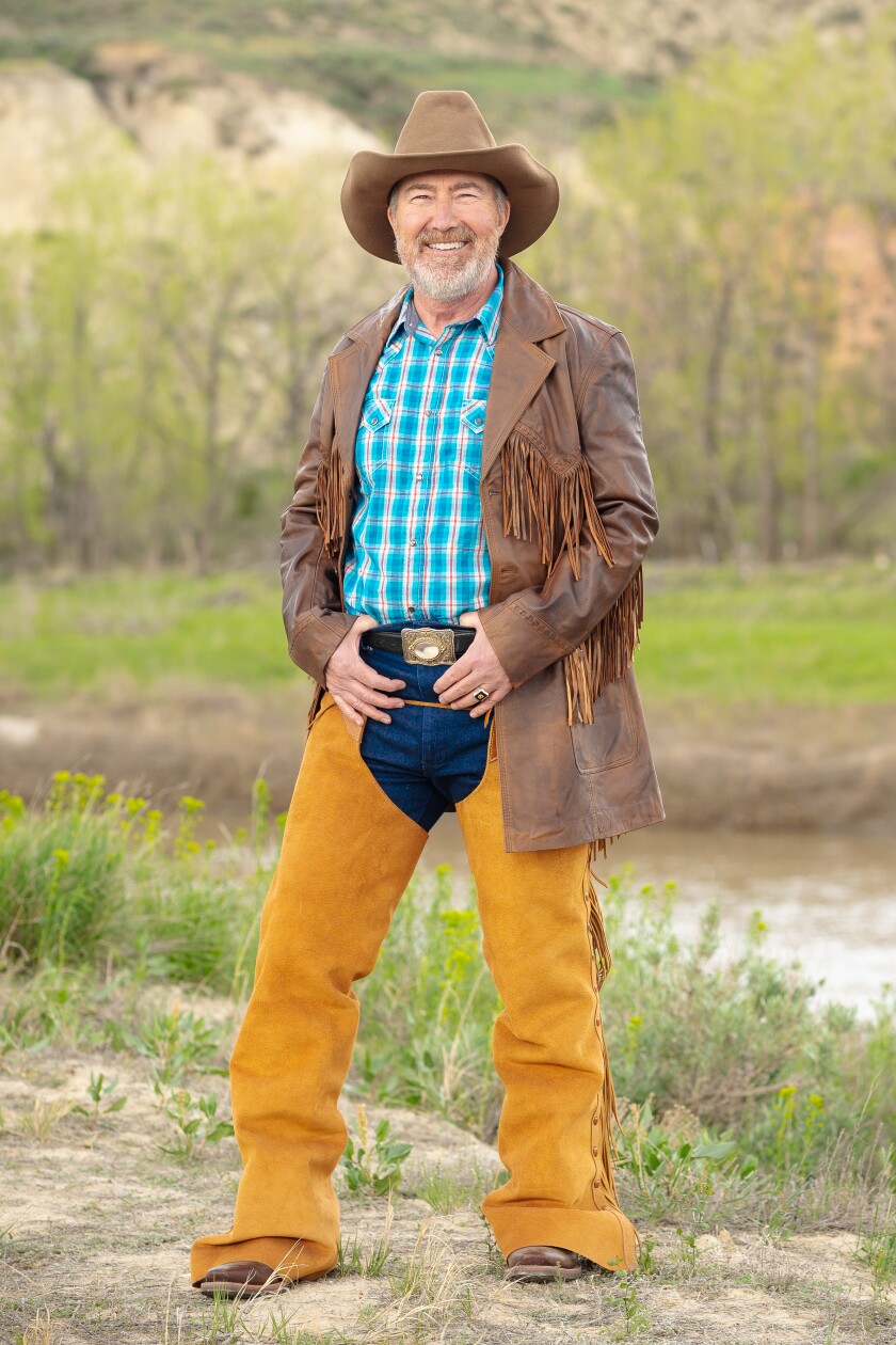 Actor Tim Drake, pictured in his "Dusty" Drake costume, is the new co-host of the "Medora Musical" for the 2022 summer lineup.