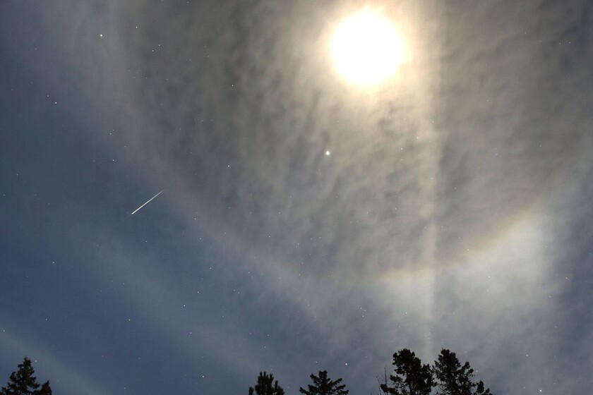 Meteor Geminids 2024