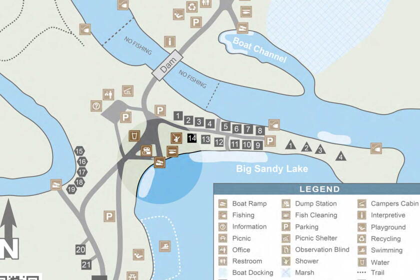 Sandy Boat Ramp Corps of Engineers announces temporary closure of Big Sandy Lake's ...