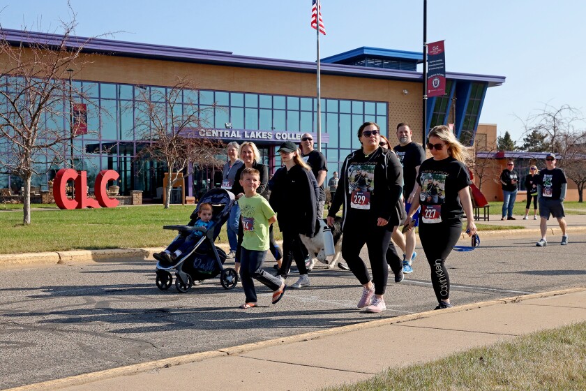 5K for Mental Health Awareness at Central Lakes College