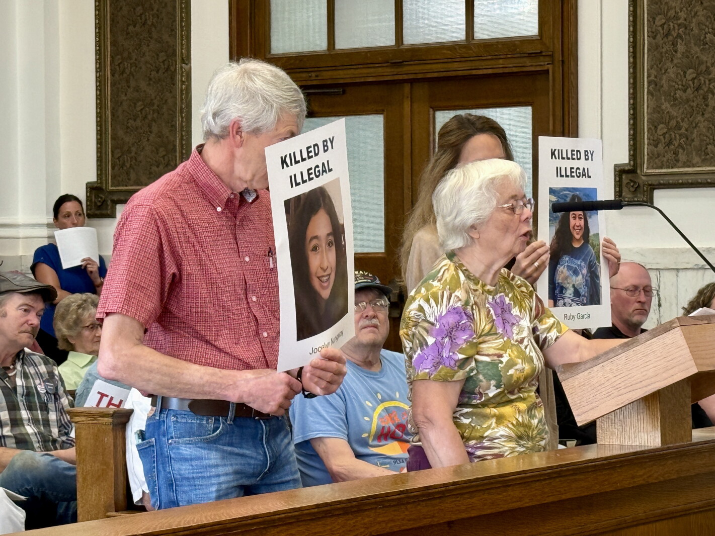 Residents highlight crime victims, speak in favor of ICE