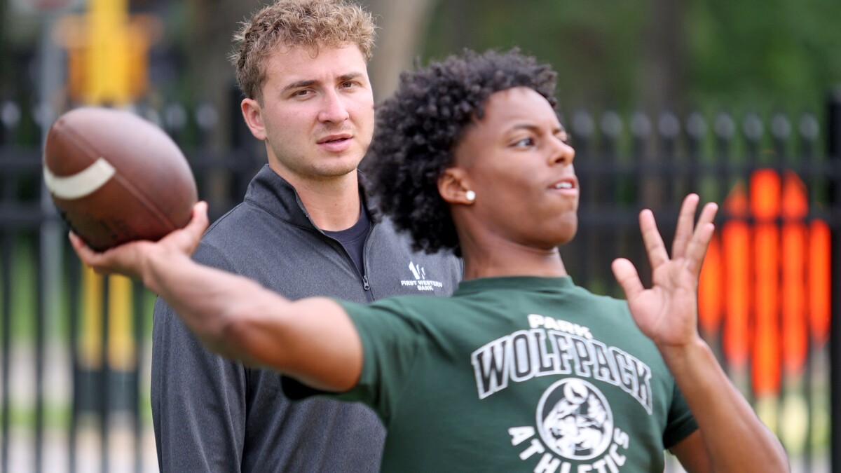 Rookie status for Cam Miller includes a meeting with Tom Brady - InForum | Fargo, Moorhead and West Fargo news, weather and sports