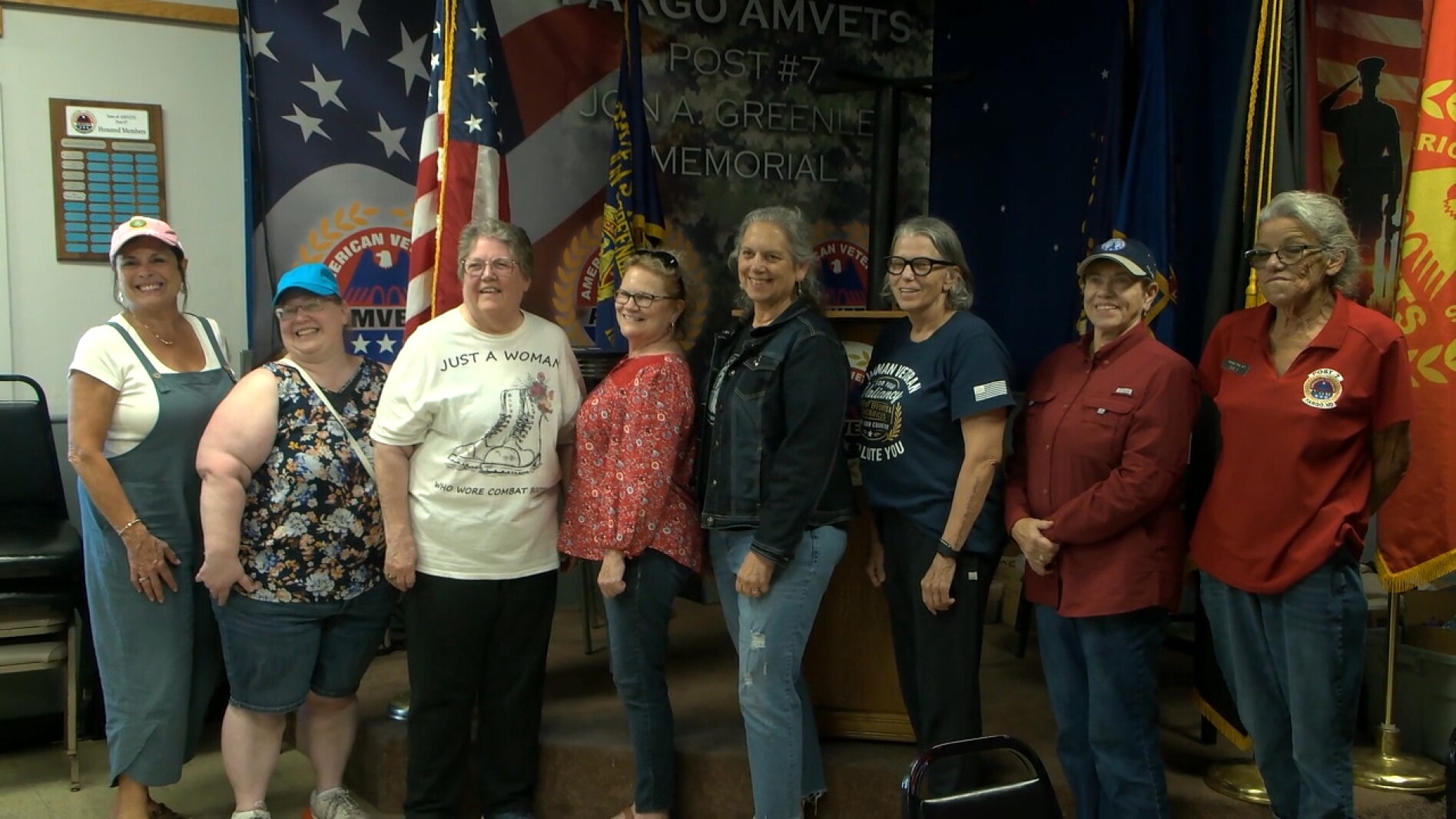 AMVETS presentation recognizes women veterans