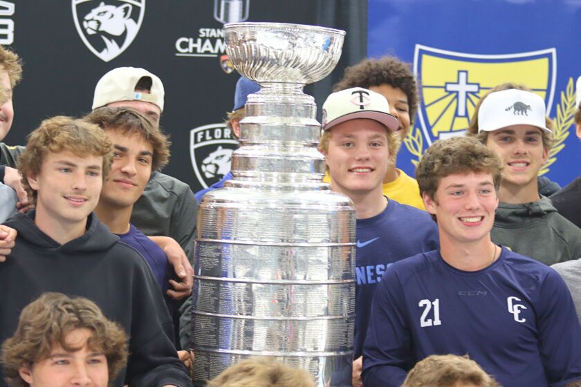 082525 St. Cloud Cathedral Players Stanley Cup Visit 13