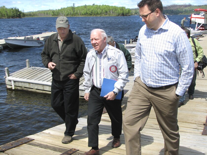 Bruce Kerfoot, Jim Oberstar, Lee Kerfoot