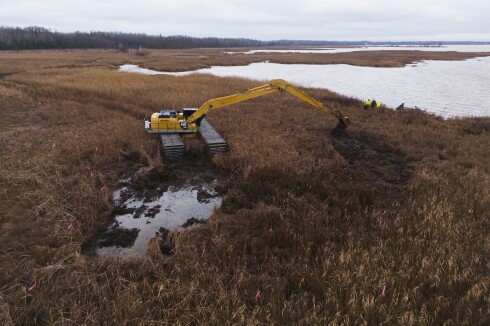 Allouez Bay in Superior, Wisconsin.