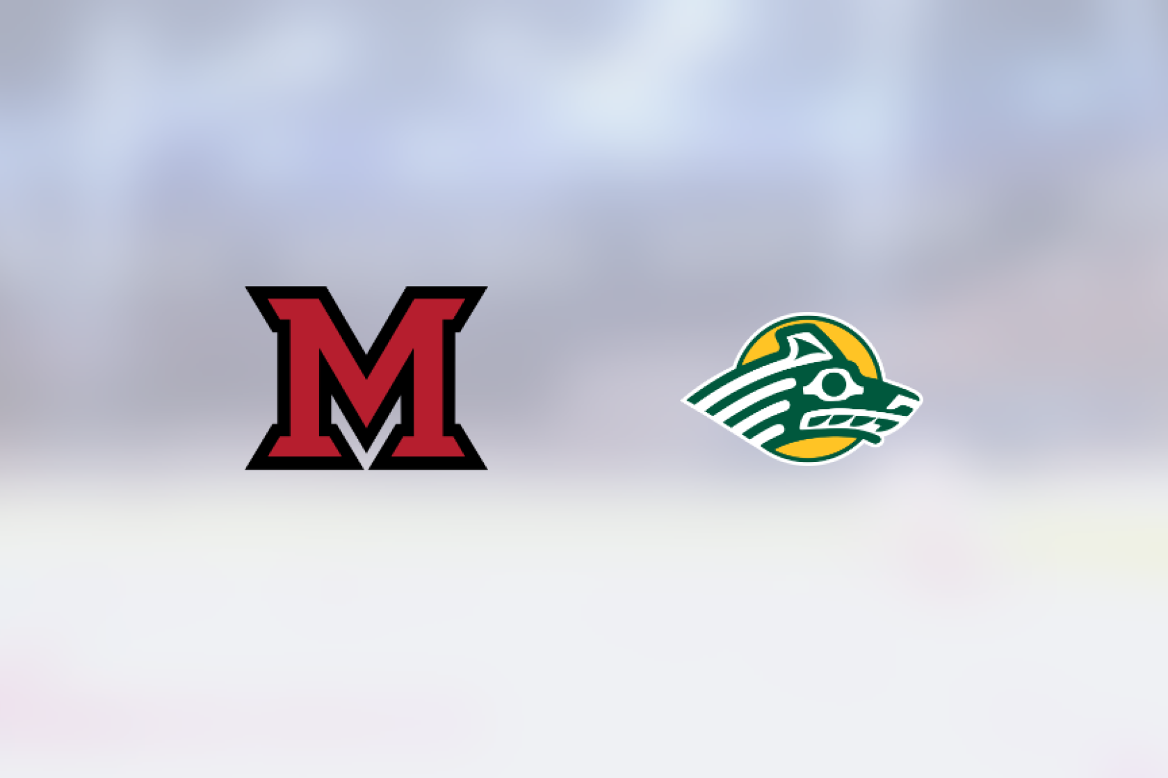 Singlegoal win for Miami over AlaskaAnchorage Seawolves The Rink