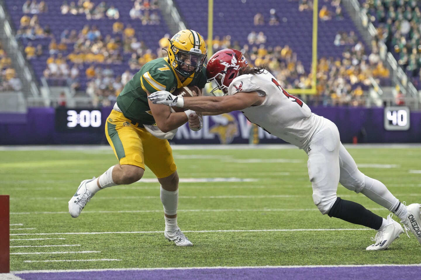 PHOTOS Scenes From NDSU Bison Victory In 1st College Football Game photos-scenes-from-ndsu-bison-victory-in-1st-college-football-game