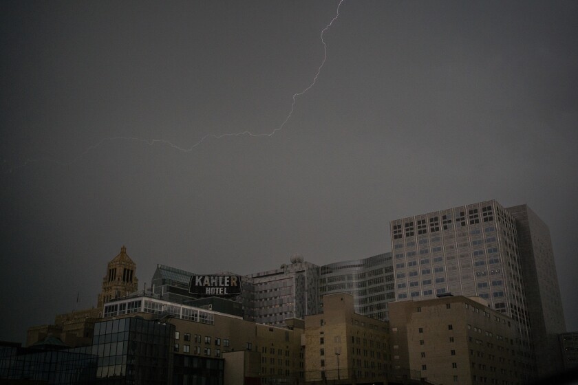 Storms in Rochester