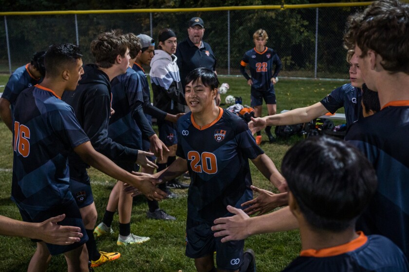 Lake City, Pine Island/Zumbrota-Mazeppa boys soccer