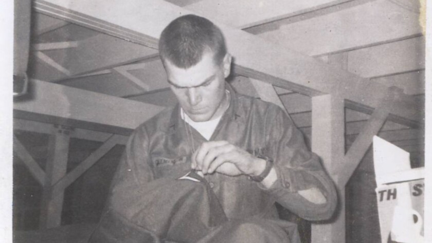 Vietnam veteran reads The Wall names