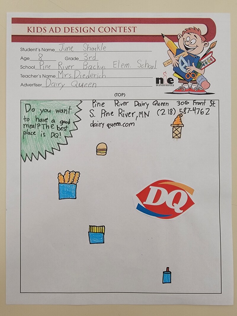 Pine River-Backus School - Mrs. Diederich's 3rd Grade
