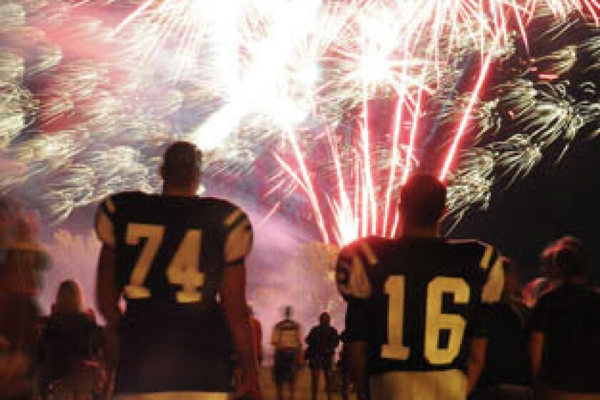 Fireworks display