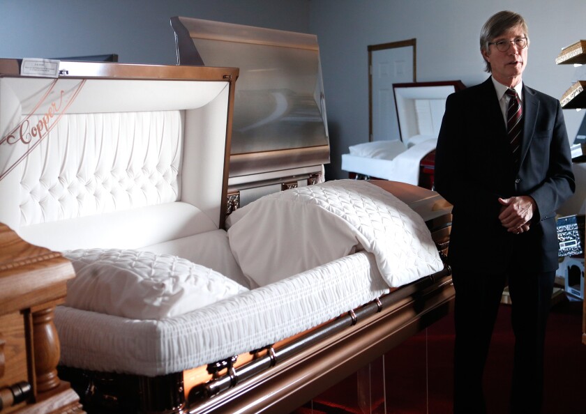 Final bill Cost of a funeral on the rise, but directors advise
