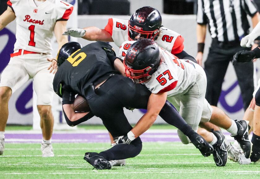 Max Fuchs Rocori Hutchinson outlasts ROCORI to win Class 4A Prep Bowl, 14-6 - St. Cloud ...