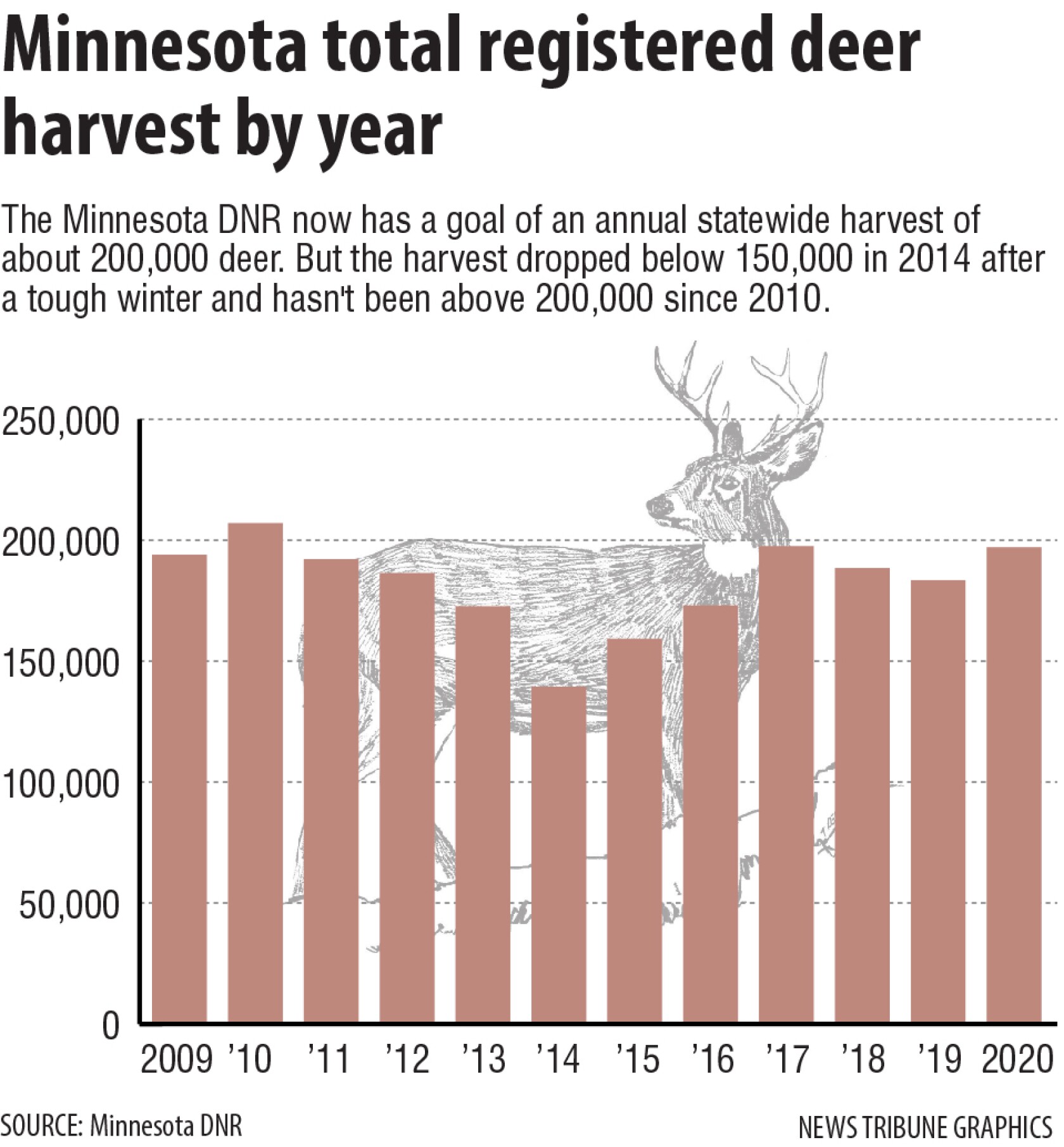 Minnesota deer season Chronic wasting disease testing creeps into