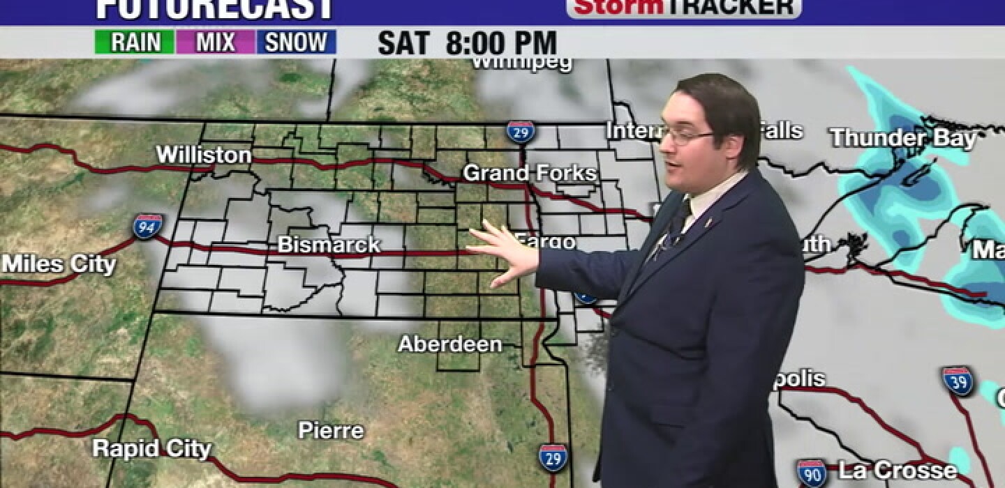 Cloudy this weekend then snow likely this week InForum Fargo