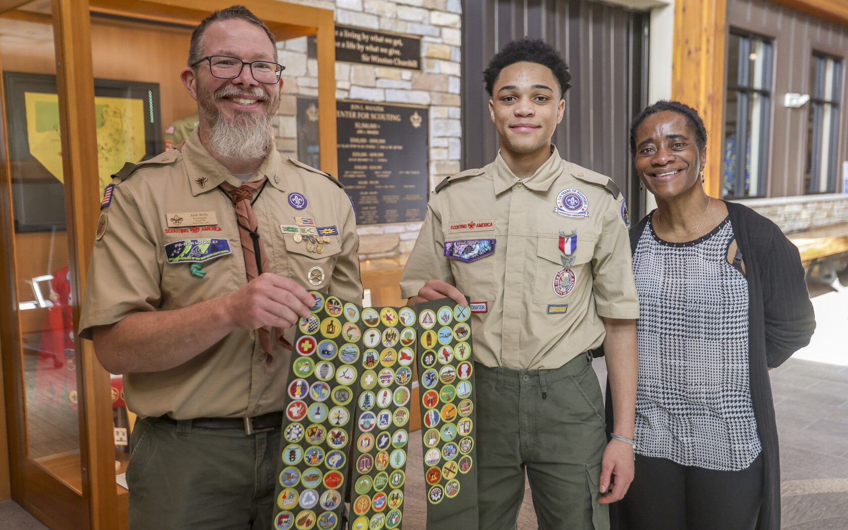 West Fargo Eagle Scout earns every merit badge — all 142 of them ...