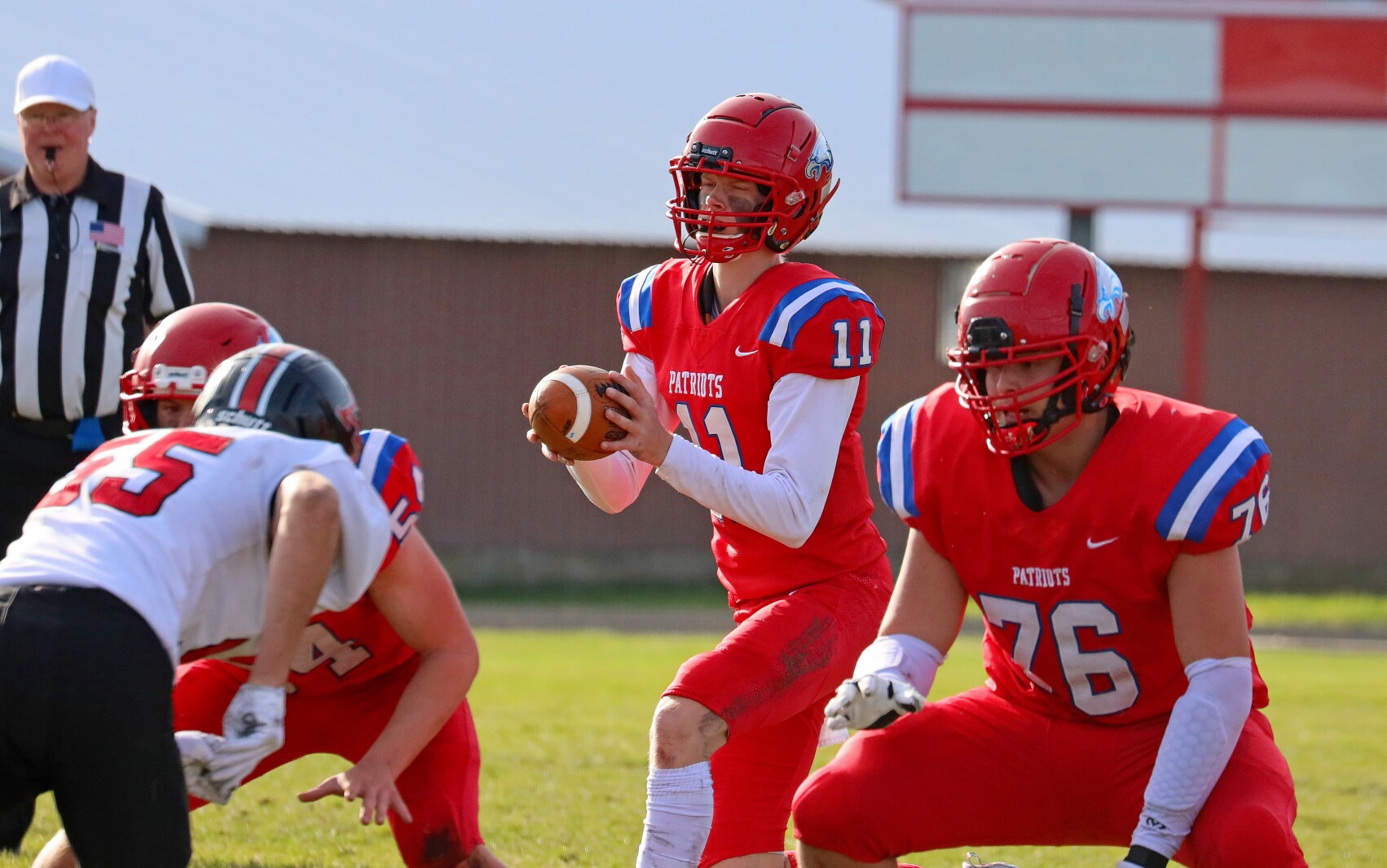Pequot Lakes against Aitkin Football on Saturday, Oct. 29, 2022, at Pequot Lakes.